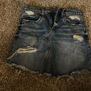 Jean skirt